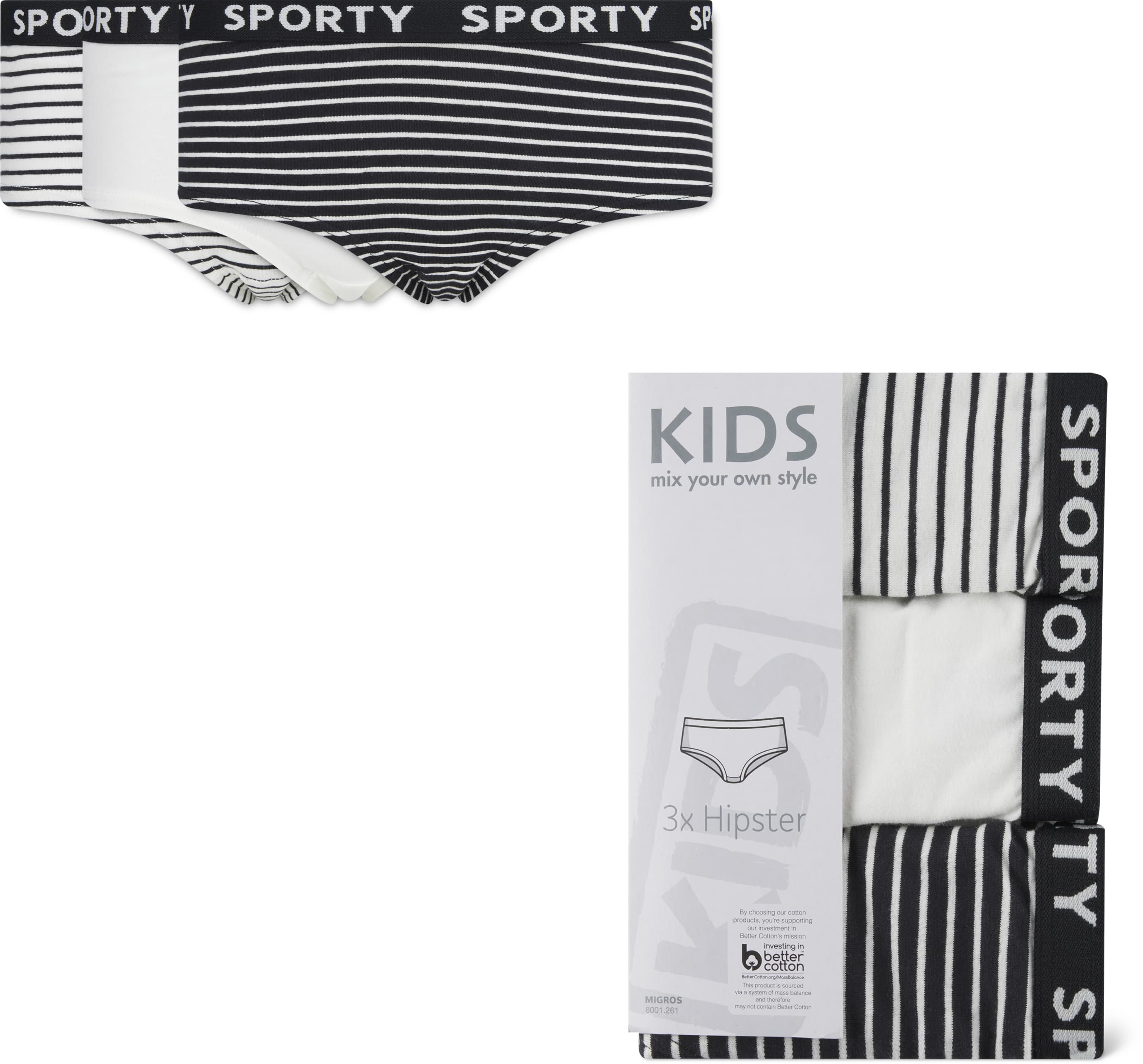 Kids Hipster 3er Pack